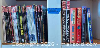 MaxSold Auction: Marvel Superhero Trade 28 Paperbacks and 10 hardcovers - Marietta (Georgia, USA) PARTNER MANAGED Estate Sale Online Auction - Casteel Park Drive Southwest
