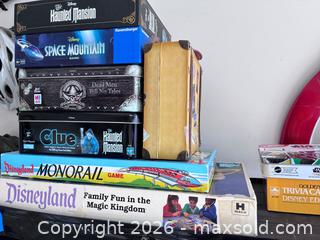 MaxSold Auction: Mixed Disney & Collector Tin Board/Card Games Lot - Marietta (Georgia, USA) PARTNER MANAGED Estate Sale Online Auction - Casteel Park Drive Southwest