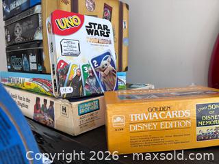 MaxSold Auction: Mixed Disney & Collector Tin Board/Card Games Lot - Marietta (Georgia, USA) PARTNER MANAGED Estate Sale Online Auction - Casteel Park Drive Southwest