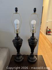 MaxSold Auction: Pair of Metal Table Lamps with Harps, 24–36 in - Marietta (Georgia, USA) PARTNER MANAGED Estate Sale Online Auction - Casteel Park Drive Southwest