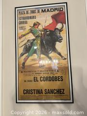 MaxSold Auction: Plaza de Toros de Madrid Framed Artwork - Marietta (Georgia, USA) PARTNER MANAGED Estate Sale Online Auction - Casteel Park Drive Southwest