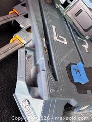 MaxSold Auction: SHIELD Helicarrier Set (retired product!) plus Marvel & DC Action Figures, Playsets and Parts - Marietta (Georgia, USA) PARTNER MANAGED Estate Sale Online Auction - Casteel Park Drive Southwest