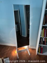 MaxSold Auction: SONGMICS White Jewelry Armoire with Standing Mirror - Marietta (Georgia, USA) PARTNER MANAGED Estate Sale Online Auction - Casteel Park Drive Southwest