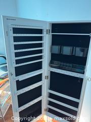 MaxSold Auction: SONGMICS White Jewelry Armoire with Standing Mirror - Marietta (Georgia, USA) PARTNER MANAGED Estate Sale Online Auction - Casteel Park Drive Southwest