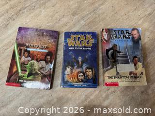 MaxSold Auction: Star Wars Collectible Books - Paperback & Hardcover lot of 7 - Marietta (Georgia, USA) PARTNER MANAGED Estate Sale Online Auction - Casteel Park Drive Southwest