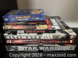 MaxSold Auction: Star Wars Collectible Books - Paperback & Hardcover lot of 7 - Marietta (Georgia, USA) PARTNER MANAGED Estate Sale Online Auction - Casteel Park Drive Southwest