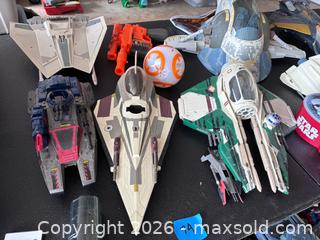 MaxSold Auction: Star Wars / Disney Hasbro Toy Vehicles, Playsets & Accessories - Marietta (Georgia, USA) PARTNER MANAGED Estate Sale Online Auction - Casteel Park Drive Southwest