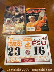 MaxSold Auction: Tennessee Volunteers FANS - Collector Newspapers, Magazines, Programs, Framed Artwork & Memorabilia - Marietta (Georgia, USA) PARTNER MANAGED Estate Sale Online Auction - Casteel Park Drive Southwest