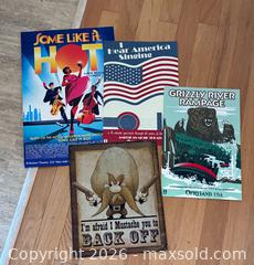 MaxSold Auction: Wall art and posters  - Marietta (Georgia, USA) PARTNER MANAGED Estate Sale Online Auction - Casteel Park Drive Southwest