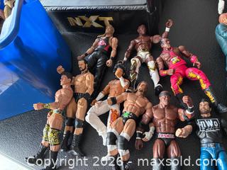 MaxSold Auction: WWE/WWF Action Figure Lot with Ring, Ladder & Accessories - Edge, Kevin Nash, Triple H and more! - Marietta (Georgia, USA) PARTNER MANAGED Estate Sale Online Auction - Casteel Park Drive Southwest