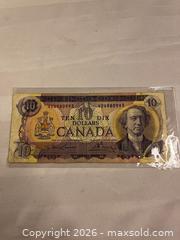 MaxSold Auction: 1971 Canadian $10 bank note - Windsor (Ontario, Canada) SELLER MANAGED Reseller Online Auction - Byng Road