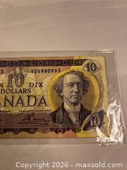 MaxSold Auction: 1971 Canadian $10 bank note - Windsor (Ontario, Canada) SELLER MANAGED Reseller Online Auction - Byng Road