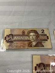 MaxSold Auction: Lot of 3 - 1986 Canadian $2 banknotes - Windsor (Ontario, Canada) SELLER MANAGED Reseller Online Auction - Byng Road