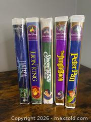 MaxSold Auction: Lot of Rare Disney VHS Collectible Movies - Windsor (Ontario, Canada) SELLER MANAGED Reseller Online Auction - Byng Road