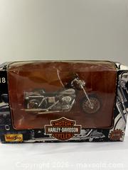 MaxSold Auction: Maisto Harley-Davidson 1:18 scale die-cast motorcycle - Windsor (Ontario, Canada) SELLER MANAGED Reseller Online Auction - Byng Road