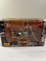 MaxSold Auction: Maisto Harley-Davidson 1:18 scale die-cast motorcycle - Windsor (Ontario, Canada) SELLER MANAGED Reseller Online Auction - Byng Road