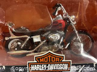 MaxSold Auction: Maisto Harley-Davidson 1:18 scale die-cast motorcycle - Windsor (Ontario, Canada) SELLER MANAGED Reseller Online Auction - Byng Road