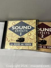 MaxSold Auction: Sound Effects For Movies And Videos CDs - Windsor (Ontario, Canada) SELLER MANAGED Reseller Online Auction - Byng Road