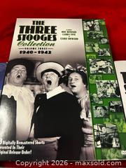MaxSold Auction: The Three Stooges 4 DVD Collection - Windsor (Ontario, Canada) SELLER MANAGED Reseller Online Auction - Byng Road