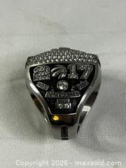 MaxSold Auction: Toronto Raptors NBA Championship ring "Replica" made by Barons Rings - Windsor (Ontario, Canada) SELLER MANAGED Reseller Online Auction - Byng Road