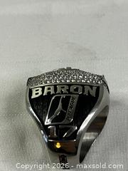 MaxSold Auction: Toronto Raptors NBA Championship ring "Replica" made by Barons Rings - Windsor (Ontario, Canada) SELLER MANAGED Reseller Online Auction - Byng Road