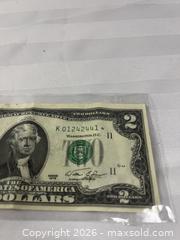 MaxSold Auction: United States two-dollar bill.  - Windsor (Ontario, Canada) SELLER MANAGED Reseller Online Auction - Byng Road