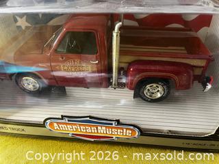 MaxSold Auction: Vintage American Muscle 78' Dodge Lil Red Truck - 1:18" Scale - Windsor (Ontario, Canada) SELLER MANAGED Reseller Online Auction - Byng Road