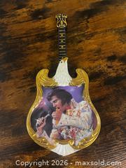 MaxSold Auction: Vintage Elvis Guitar Plate "1973 Aloha from Hawaii" - Windsor (Ontario, Canada) SELLER MANAGED Reseller Online Auction - Byng Road