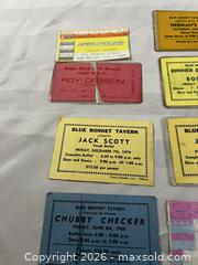 MaxSold Auction: Vintage Random Concert Tickets - Windsor (Ontario, Canada) SELLER MANAGED Reseller Online Auction - Byng Road