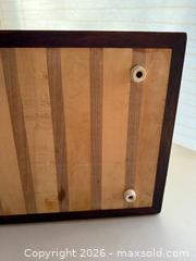 MaxSold Auction: Large Vintage Footed Wooden Cutting Board - Mountain View (California, USA) SELLER MANAGED Estate Sale Online Auction - Clark Avenue