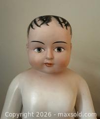 MaxSold Auction: Vintage 1970s Frozen Charlie Bisque Boy Porcelain Doll Japan AA Importing Co - Mountain View (California, USA) SELLER MANAGED Estate Sale Online Auction - Clark Avenue
