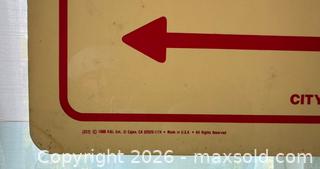 MaxSold Auction: Vintage 1988 H & L Ent. Camero Parking Only Novelty Sign - Mountain View (California, USA) SELLER MANAGED Estate Sale Online Auction - Clark Avenue