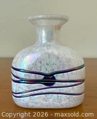 MaxSold Auction: Vintage Beautiful Iridescent Art Glass Vase Bottle - Mountain View (California, USA) SELLER MANAGED Estate Sale Online Auction - Clark Avenue
