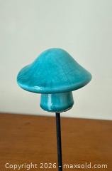 MaxSold Auction: Vintage Blue Ceramic Lawn Mushrooms Garden Decor - Mountain View (California, USA) SELLER MANAGED Estate Sale Online Auction - Clark Avenue