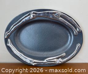 MaxSold Auction: Vintage Carrol Boyes "Conversation" Serving Plate Large - Mountain View (California, USA) SELLER MANAGED Estate Sale Online Auction - Clark Avenue