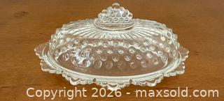 MaxSold Auction: Vintage Hobnail Butter Dish - Mountain View (California, USA) SELLER MANAGED Estate Sale Online Auction - Clark Avenue