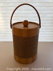 MaxSold Auction: Vintage Mid-Century Elmar MFG Wooden Ice Bucket - Mountain View (California, USA) SELLER MANAGED Estate Sale Online Auction - Clark Avenue