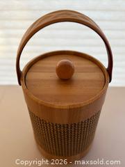MaxSold Auction: Vintage Mid-Century Elmar MFG Wooden Ice Bucket - Mountain View (California, USA) SELLER MANAGED Estate Sale Online Auction - Clark Avenue