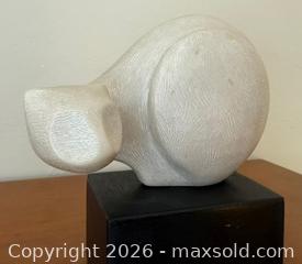 MaxSold Auction: Vintage Mid-Century Joseph Martinek Original Signed Modern Cubist Cat Sculpture - Mountain View (California, USA) SELLER MANAGED Estate Sale Online Auction - Clark Avenue