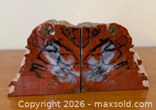 MaxSold Auction: Vintage Petrified Wood Bookends #2 - Mountain View (California, USA) SELLER MANAGED Estate Sale Online Auction - Clark Avenue