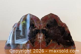 MaxSold Auction: Vintage Petrified Wood Bookends #3 - Mountain View (California, USA) SELLER MANAGED Estate Sale Online Auction - Clark Avenue