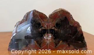 MaxSold Auction: Vintage Petrified Wood Bookends #3 - Mountain View (California, USA) SELLER MANAGED Estate Sale Online Auction - Clark Avenue