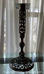 MaxSold Auction: Vintage Pierced Reticulated Filigree Brass Pedestal Base - Mountain View (California, USA) SELLER MANAGED Estate Sale Online Auction - Clark Avenue