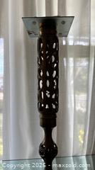 MaxSold Auction: Vintage Pierced Reticulated Filigree Brass Pedestal Base - Mountain View (California, USA) SELLER MANAGED Estate Sale Online Auction - Clark Avenue