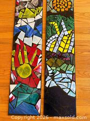 MaxSold Auction: Vintage Stained Glass Mosaic Artwork - Mountain View (California, USA) SELLER MANAGED Estate Sale Online Auction - Clark Avenue