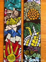 MaxSold Auction: Vintage Stained Glass Mosaic Artwork - Mountain View (California, USA) SELLER MANAGED Estate Sale Online Auction - Clark Avenue