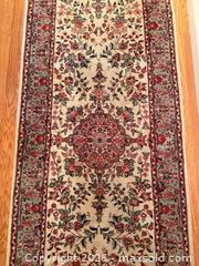 MaxSold Auction: Vintage Wool Persian Rug/Runner (Approx. 14 feet x 30 inch) - Mountain View (California, USA) SELLER MANAGED Estate Sale Online Auction - Clark Avenue