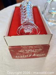 MaxSold Auction: Assorted Cristal d'Arques & Unmarked Glass Bud Vases/Pitchers, 5-8 - Sun City (Arizona, USA) PARTNER MANAGED Estate Sale Online Auction - West Jacaranda Drive