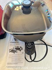 MaxSold Auction: Electric Small Kitchen Appliances: Grill, Skillet & Hot Plate - Sun City (Arizona, USA) PARTNER MANAGED Estate Sale Online Auction - West Jacaranda Drive