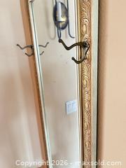 MaxSold Auction: Full-Length Standing Mirror with Storage Base and Hooks - Sun City (Arizona, USA) PARTNER MANAGED Estate Sale Online Auction - West Jacaranda Drive